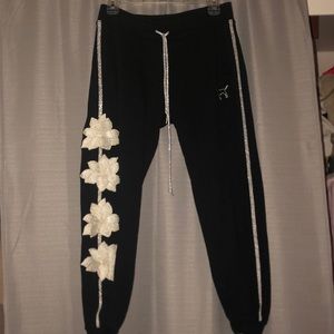 Victoria’s Secret pink bling sweatpants